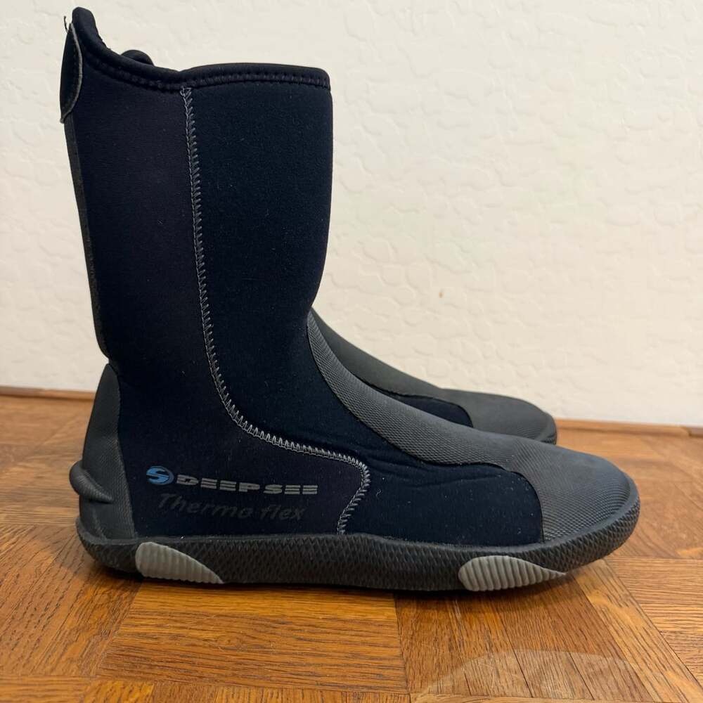 Deep See Thermo Flex Scuba Diving Boots Mens 11